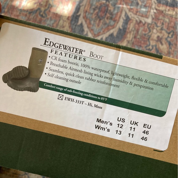 Muck Edgewater Boots, Size 12 Men, 13 Women - Picture 6 of 6
